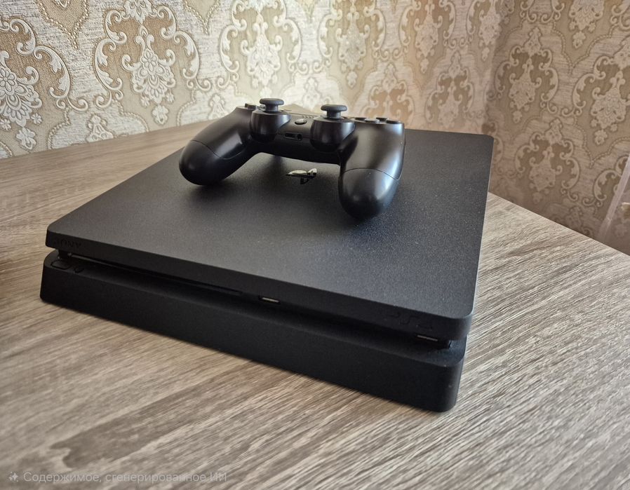 Playstation 4 slim 500gb, геймпад + 2  гри