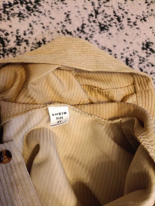 Bluza rozpinana dla dziewczynki chłopca z kapturem 4-5 lat 110/116