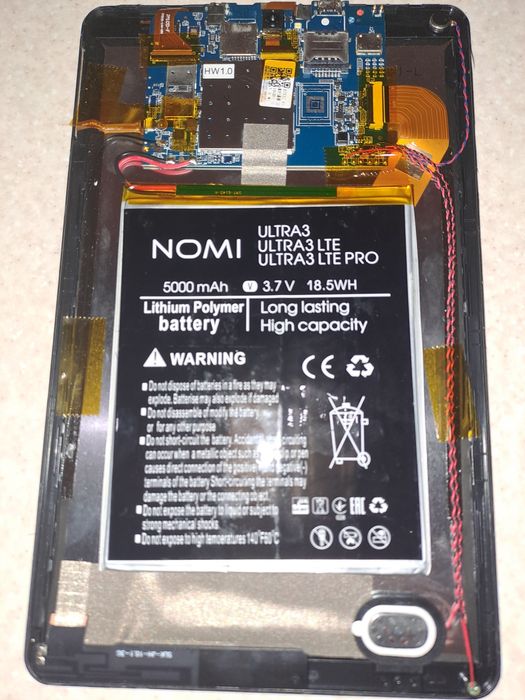 Планшет.Nomi ULTRA 3.