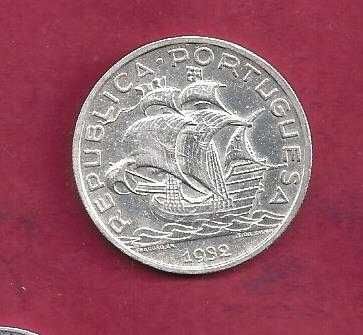 REPUBLICA 10 Escudos  1932  Prata  Bela