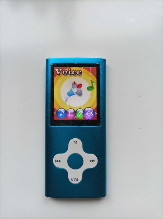 Leitor mp3/mp4 com leitor cartões e microfone