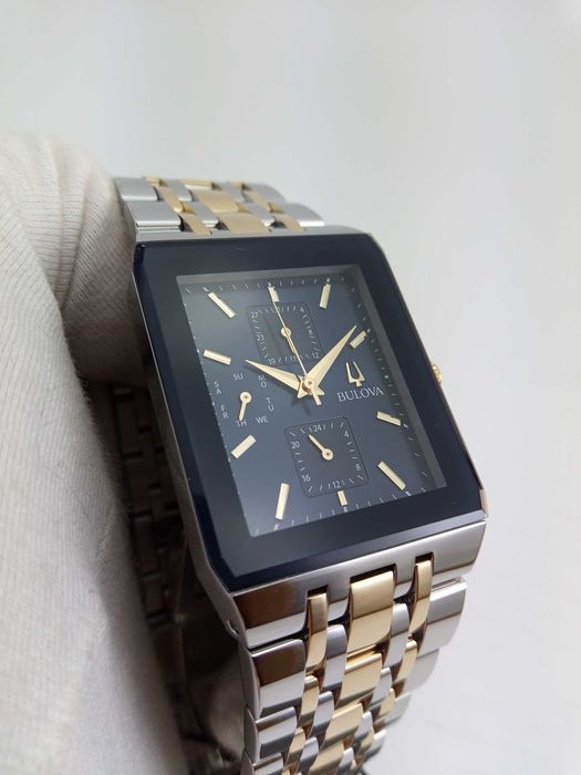 Роскошные мужские часы BULOVA 98C150 с календарем, чоловічий годинник