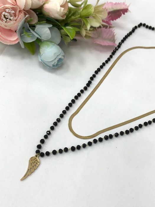 Naszyjnik damski stal chirurgiczna