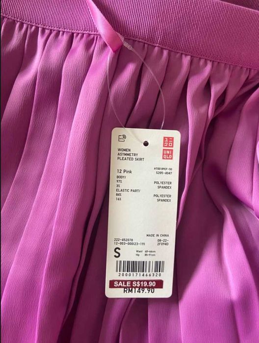 Spódnica plisowana Uniqlo