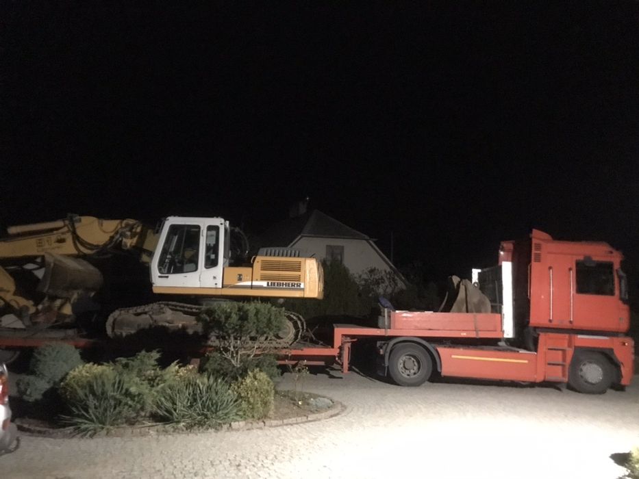 Usługi Dźwigiem 10-250 ton, Wynajem Dźwigu, Żurawi, Koparki