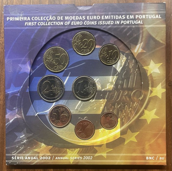Série Anual 2002 - moedas euro