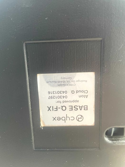 Nosidełko cybex platinum oraz baza Base Q-Fix - ODBIOR OSOBISTY