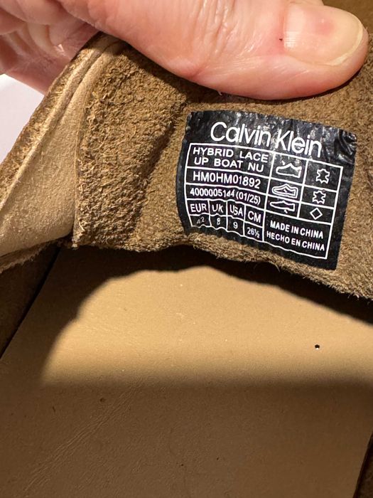 Туфлі чоловічі мокасини  Calvin Klein , 42р