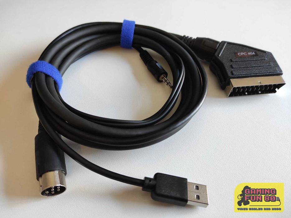 Amstrad CPC 464 e 6128 - Cabo Scart RGB