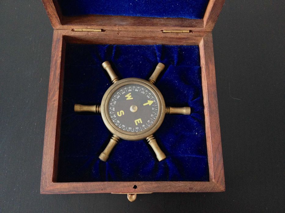 Bússola Vintage de Exposição