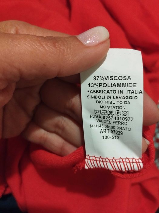 Vestido bicolor comprido novo