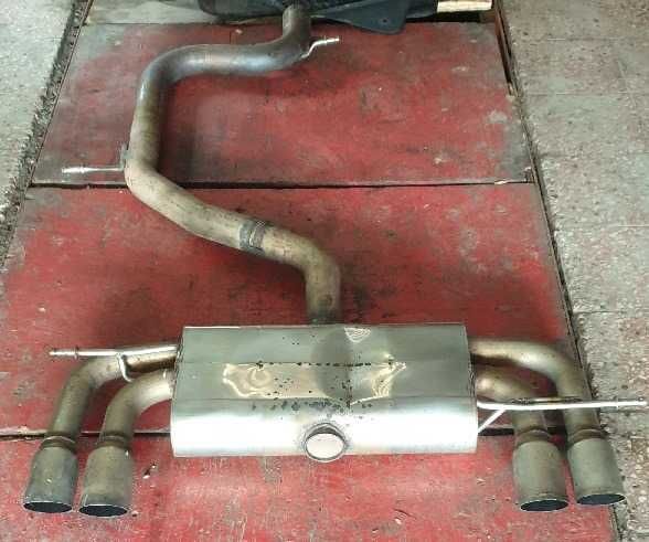 Układ wydechowy golf 5 GT GTI Scirocco wydech Bastuck