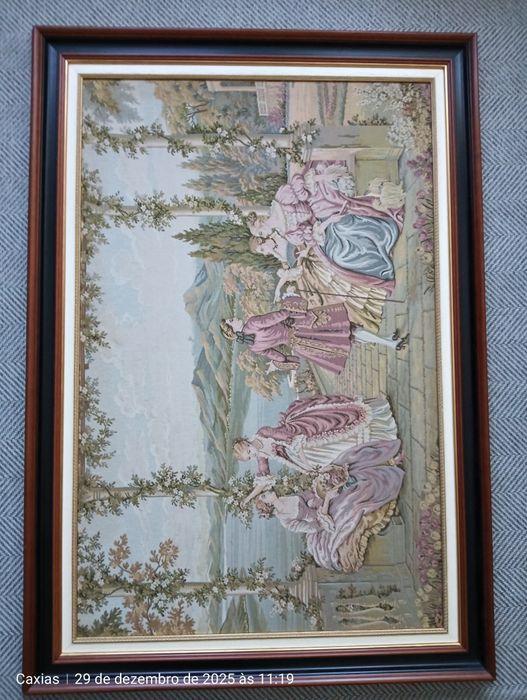 Quadro/tapeçaria/globulino