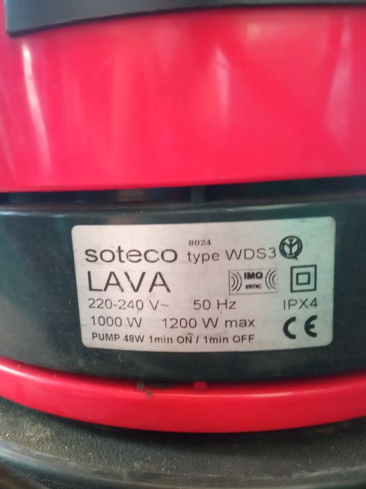 Aspirador profissional de pó e líquidos IPC Soteco