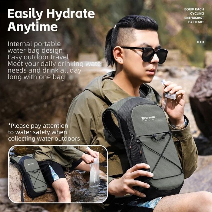 Велосипедный рюкзак. Новый. Очень легкий