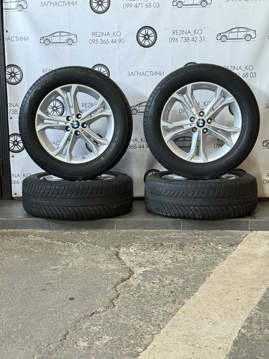 Колеса в зборі 225/60 R18 Bridgestone (зима),диски 5х112 R18 BMW X3
