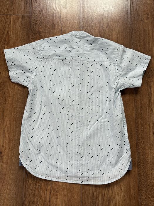 Cool Club koszula 128 cm elegant krótki rękaw ze stójką dla chłopca