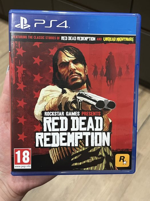 Red dead redemption диск на ps4