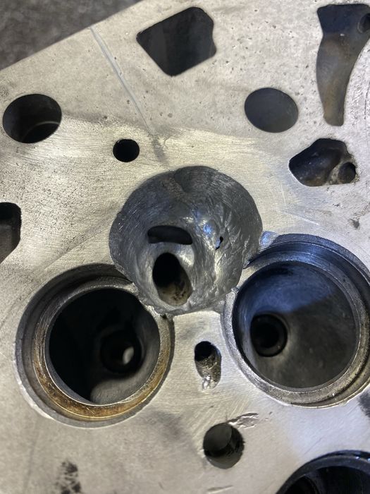 Ремоно гдц та блоків, тріщини аргон сварка зварбвання