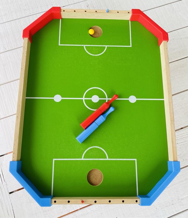 Jogo de Futebol de Mesa em Madeira | Portátil | Ótimo estado