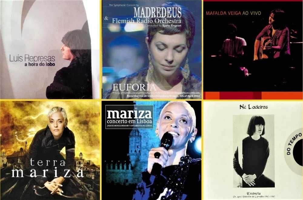 48 CDs - Musica Portuguesa - Raros - Muito Bom Estado