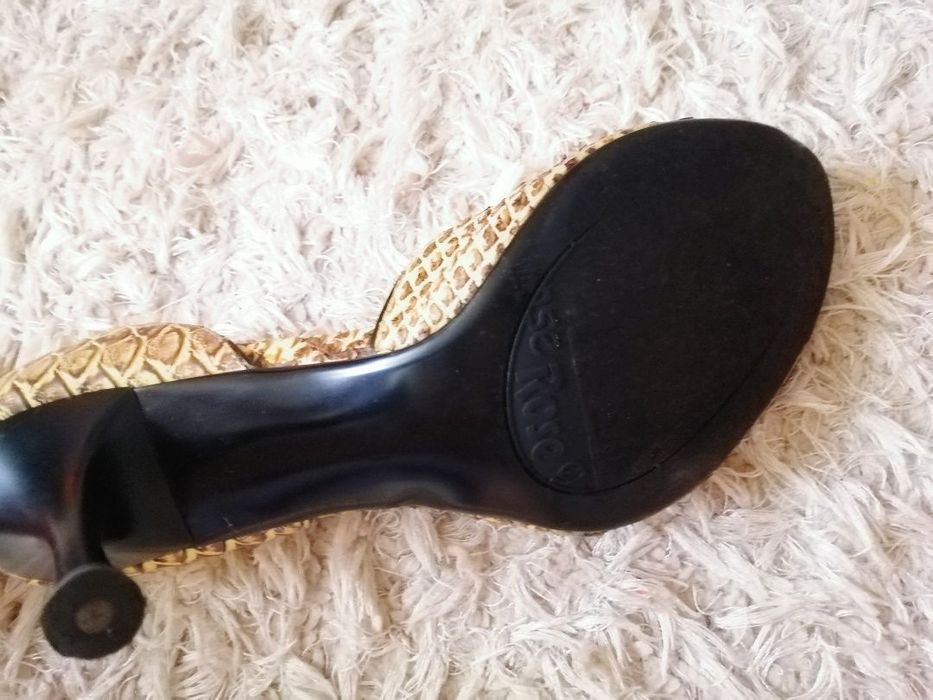 Босоніжки туфлі Босоножки туфли под змеиную кожу рептилия