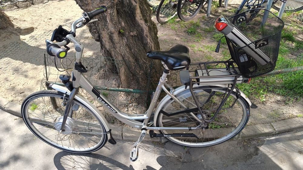 Rower elektryczny Gazelle Innergy Orange Pure