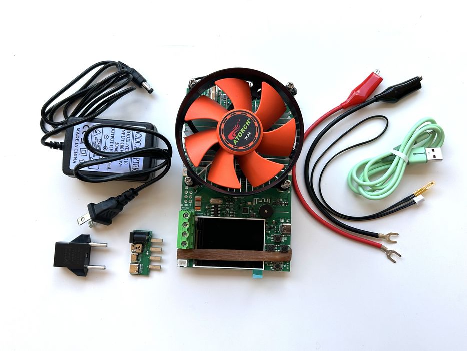 Тестер емкости ATORCH DL24 NEW нагрузка электронная 150 Вт 20 А