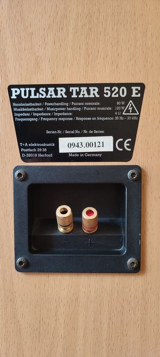 Немецкая  акустика T+A Pulsar TAR 520 E