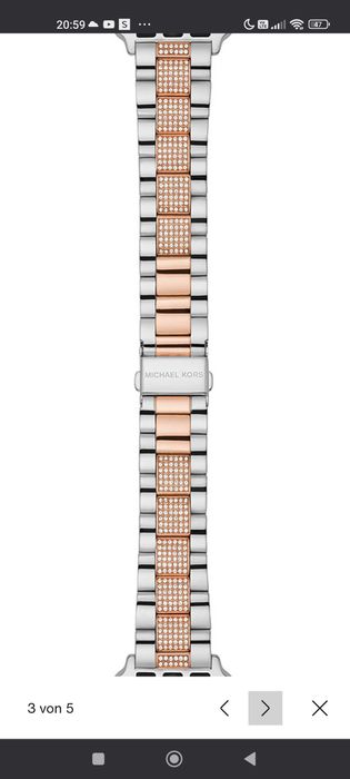 Zegarek Bransoletka Michael Kors do IWatch