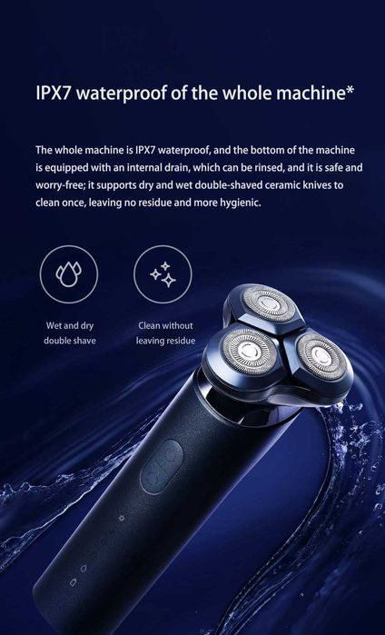 Barbeador elétrico s700 principais características