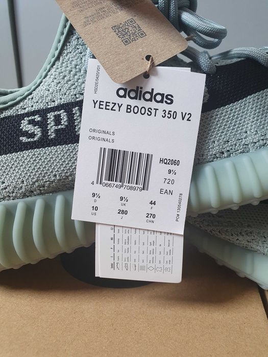 Buty Adidas Yeezy 350 V2 Salt R.44 Nowe