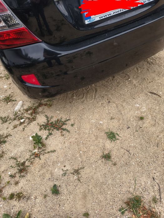 Zderzak tylny Honda Civic 7 5 drzwi czarny