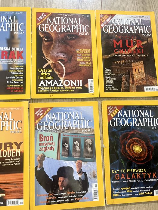 Czasopismo magazyn National Geographic Polska 2003