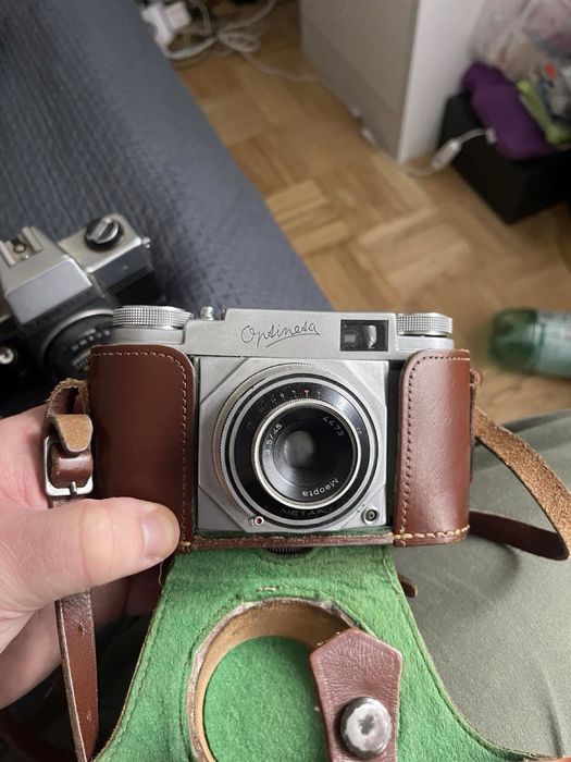 вінтажні  фотоапарати  meopta optineta,agfa optima 1,revueflex tl25