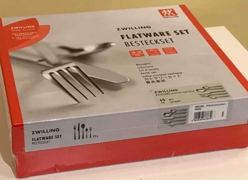 Zwilling Roseland Komplet Sztućców 60el matted/polished