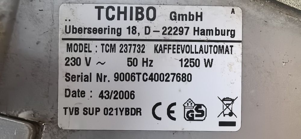 Кавова машина Tchibo TCM 237732