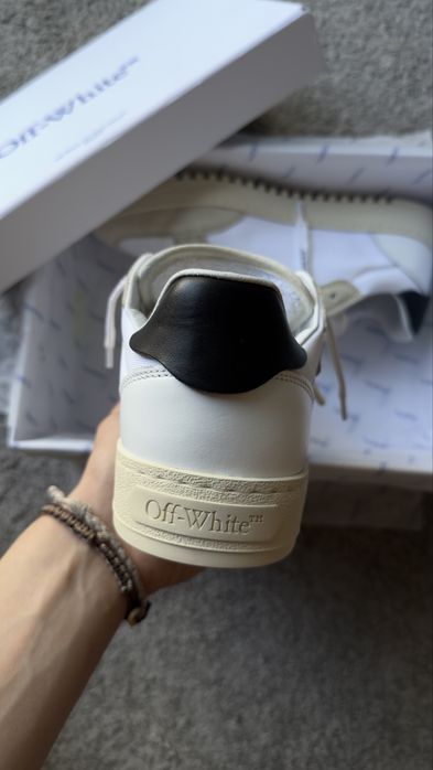 Off-White 5.0 Suede/Leather Trimmed Canvas  EU41
