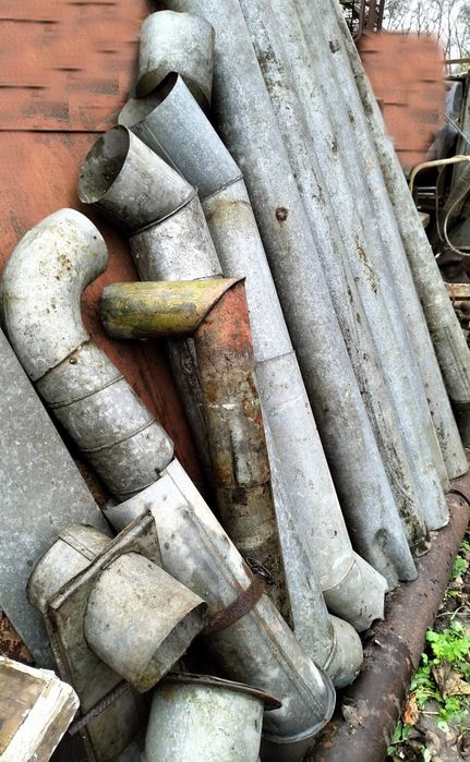 Цинкові труби. Комплект - 1200 грн