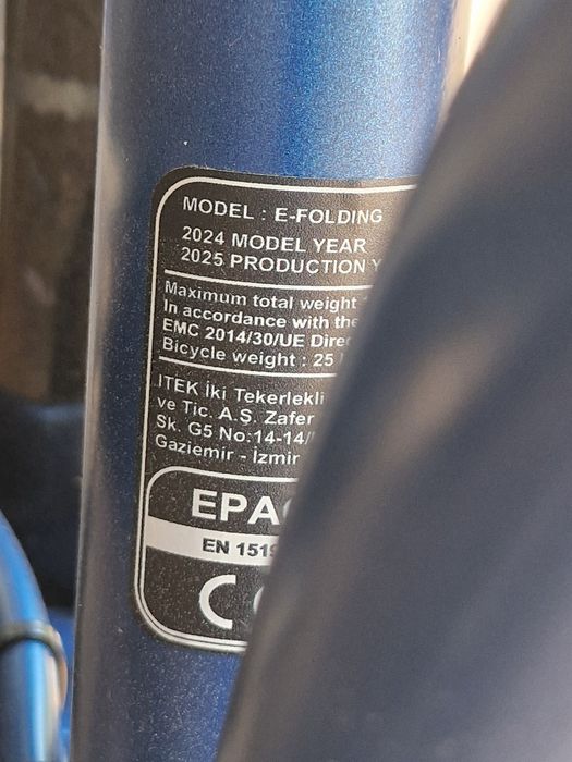 SNAPP City E-U20 Składany rower elektryczny miejski 20”