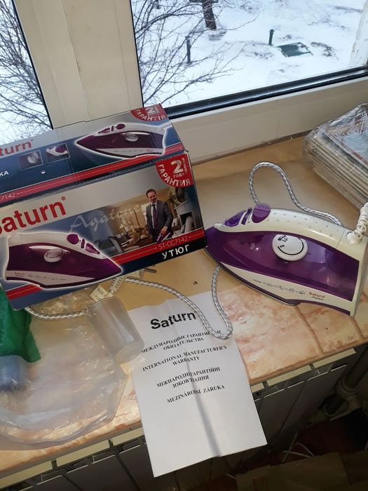 Утюг Saturn ,б/у 150гр