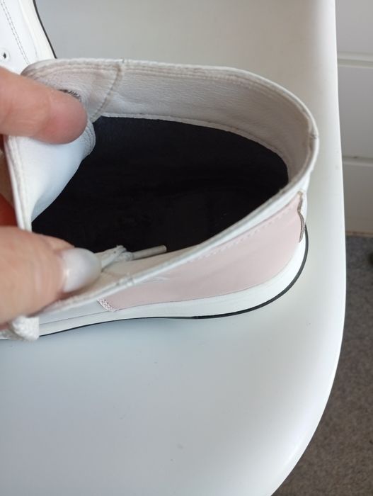 Ботинки женские кожаные. 24,5 см стелька