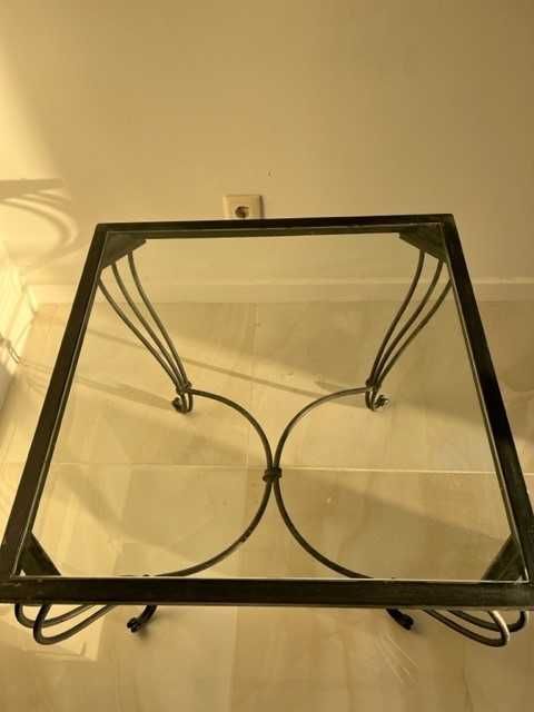 Mesa de ferro vintage