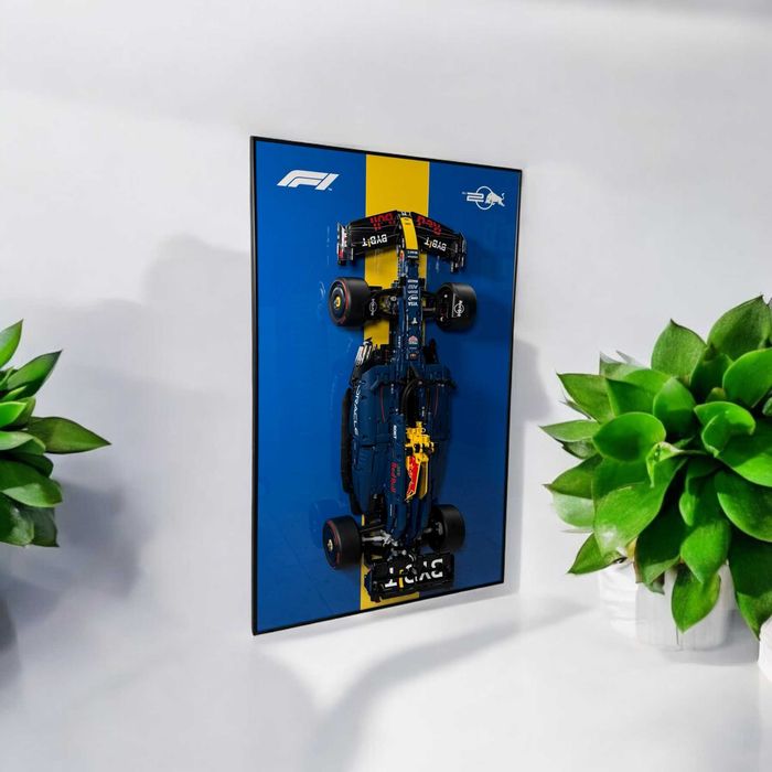 Арт Тримач на Стіну для Конструктора LEGO Red Bull Racing RB20 (42206)