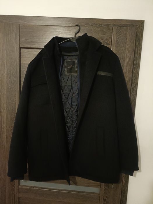 Płaszcz męski Giacomo Conti – wełniany, elegancki, rozmiar L