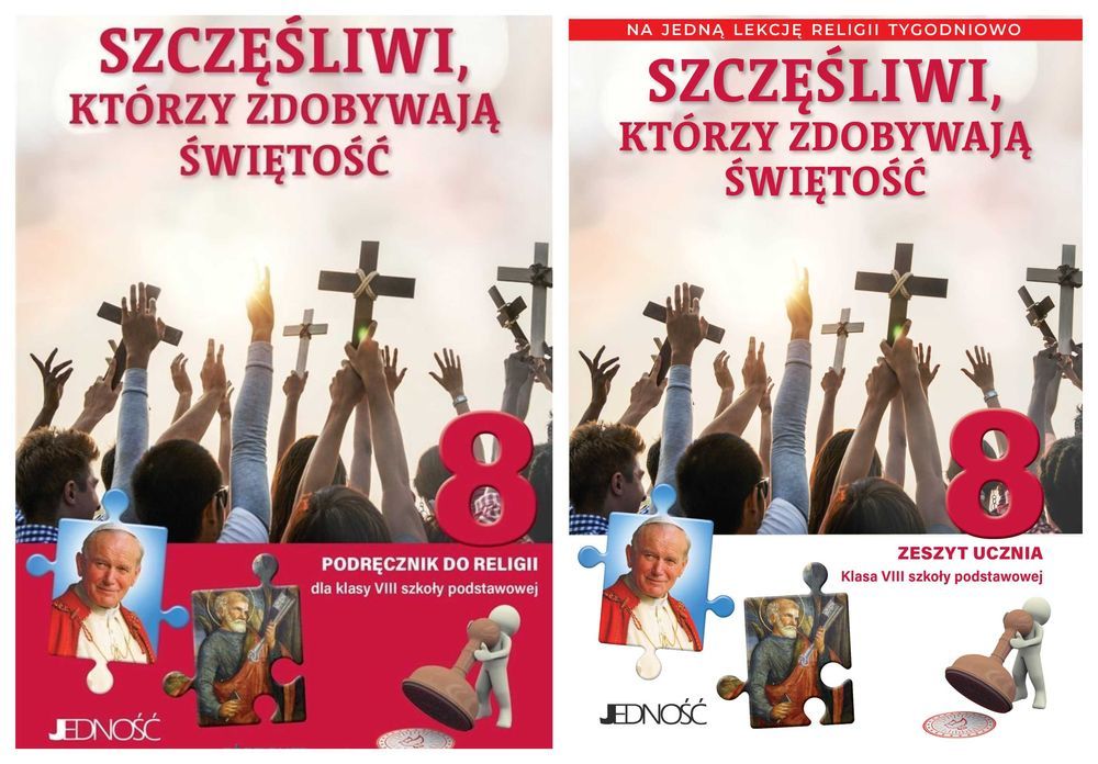 1 GODZINA Szczęśliwi którzy zdobywają świętość Ćwiczenia + Podręcznik