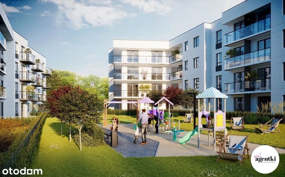 Dwupokojowe mieszkanie w Nowych Horyzontach