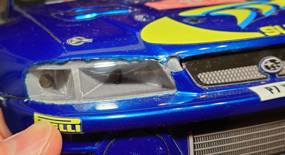 Klosze lamp Tamiya Subaru Impreza WRC 1999 + naklejki