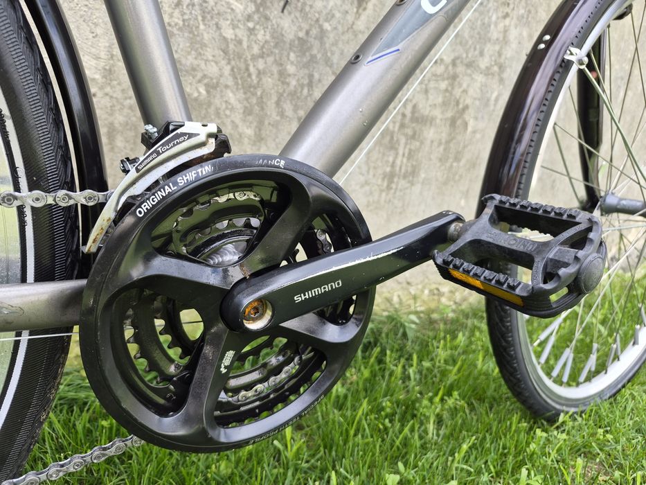 Rower Curtis Shimano XT LX 3x9 Trekking Aluminium Suntour Bagażnik