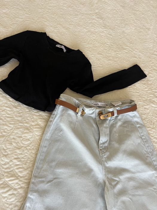 Джинси Zara сині